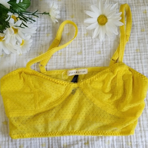 PacSun Other - Check & Stripe bralette